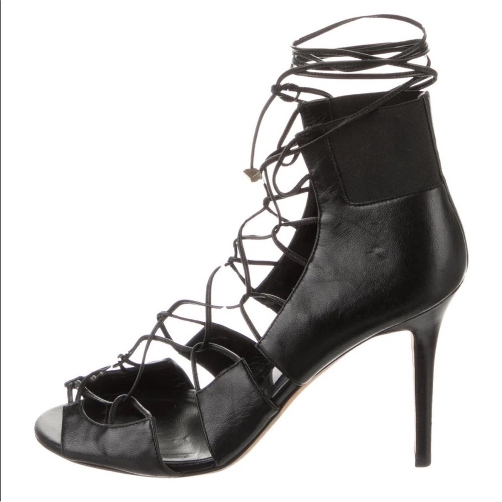Jimmy Choo Black Heels with Elegant Design